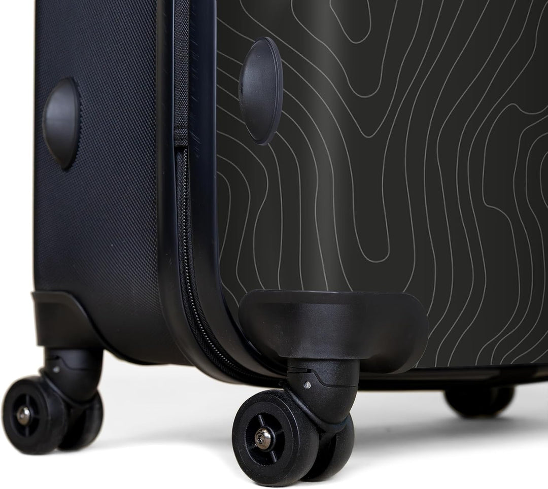Koffer XL Gross 77x51.5x28 cm Reisekoffer mit Rollen Leicht Trolley grosser Hartschalenkoffer Rollko