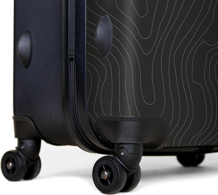 Koffer XL Gross 77x51.5x28 cm Reisekoffer mit Rollen Leicht Trolley grosser Hartschalenkoffer Rollko