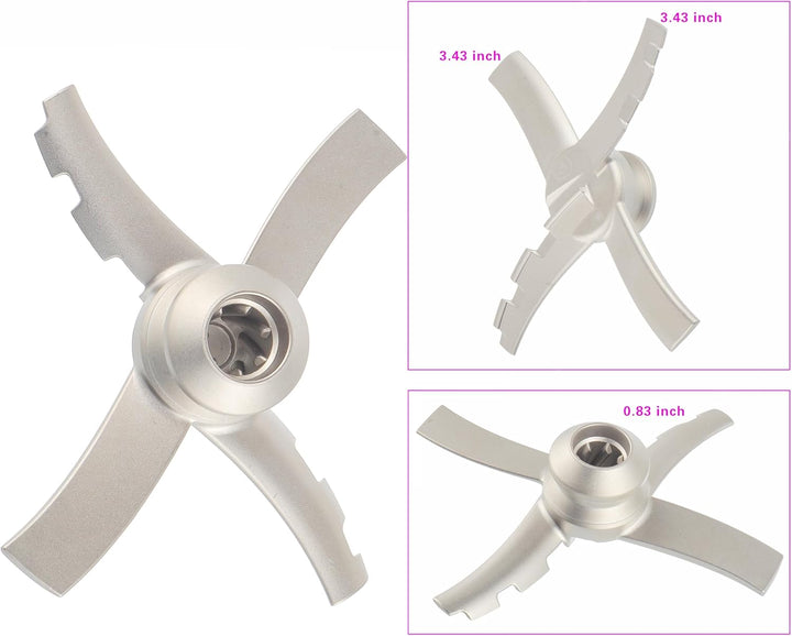 CDDCWZ Ersatz-Paddelklinge für Ninja Creami NC300 Serie Eismaschinen, Ersatz für Ninja Creamerizer N