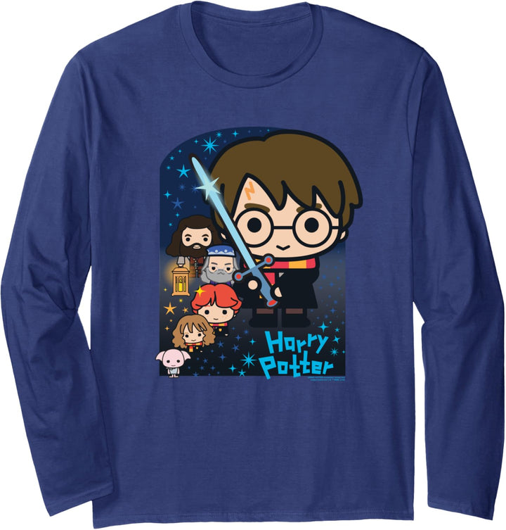 Harry Potter Chibi Harry Potter and Friends Langarmshirt