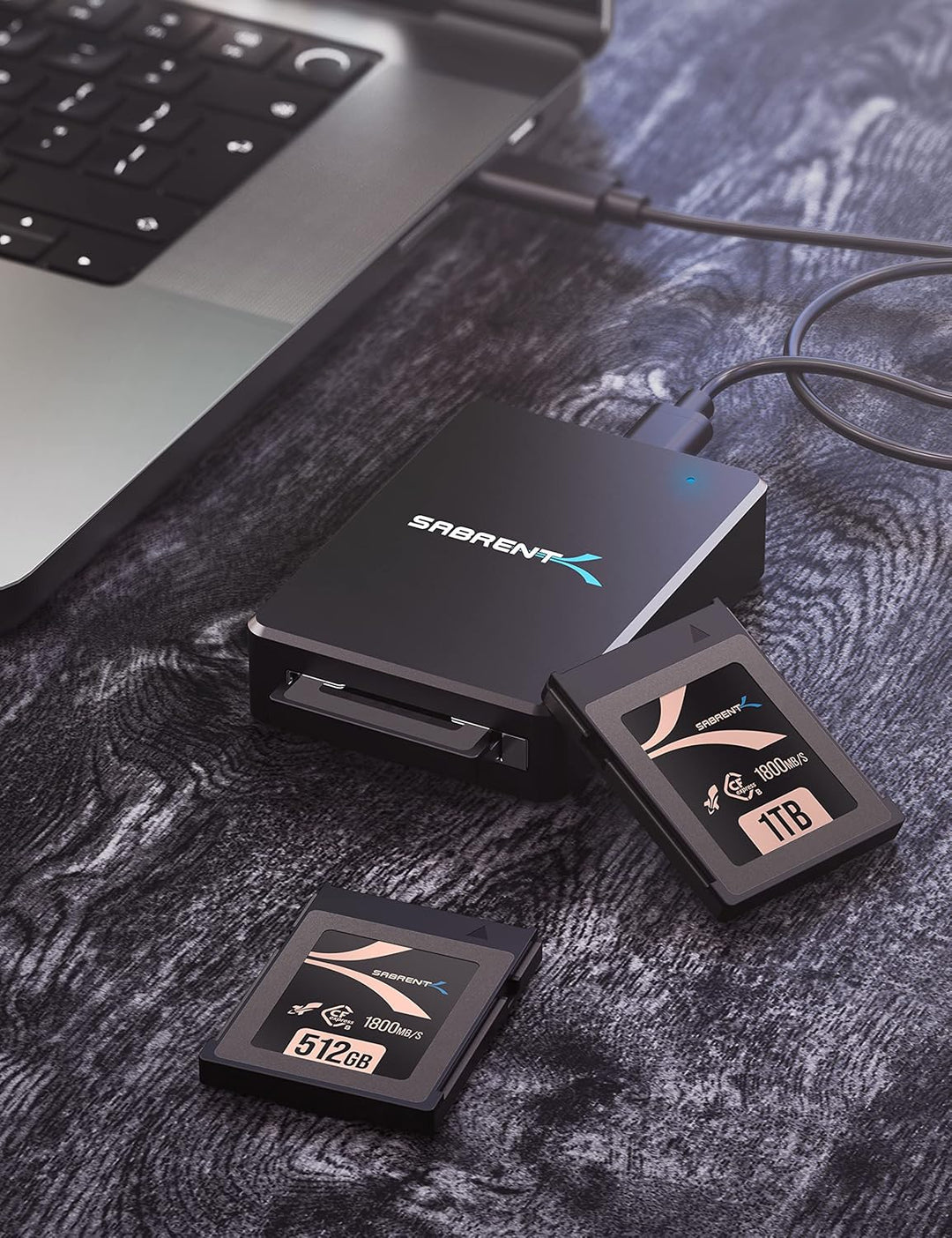 SABRENT CFexpress Speicherkarte Typ B 512GB (1800 MB/s Lesen, 1700MB/s Schreiben, cf Express Memory