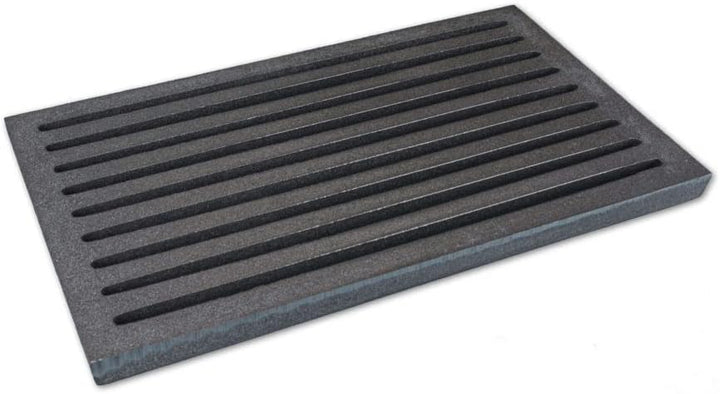 Ascherost Feuerrost Kohlerost Kaminrost Premium-Qualität (Gusseisen, 18 x 30 cm) Gusseisen 18 x 30