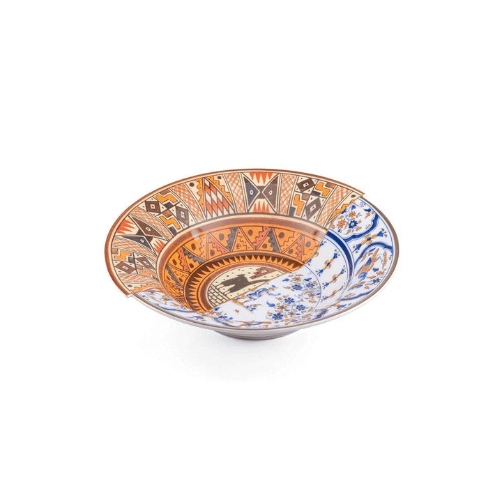 PIATTO FONDO IN PORCELLANA SELETTI HYBRID TULA ART 09131