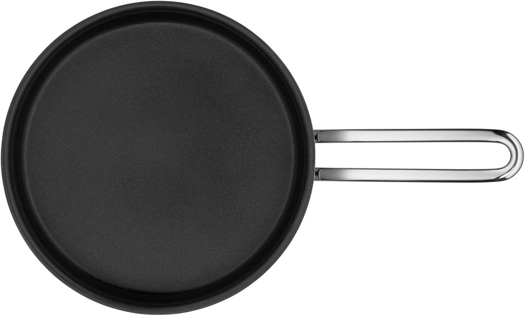 WMF Mini Bratpfanne beschichtet klein 18 cm, Cromargan Edelstahl poliert, Induktion, stapelbar, idea