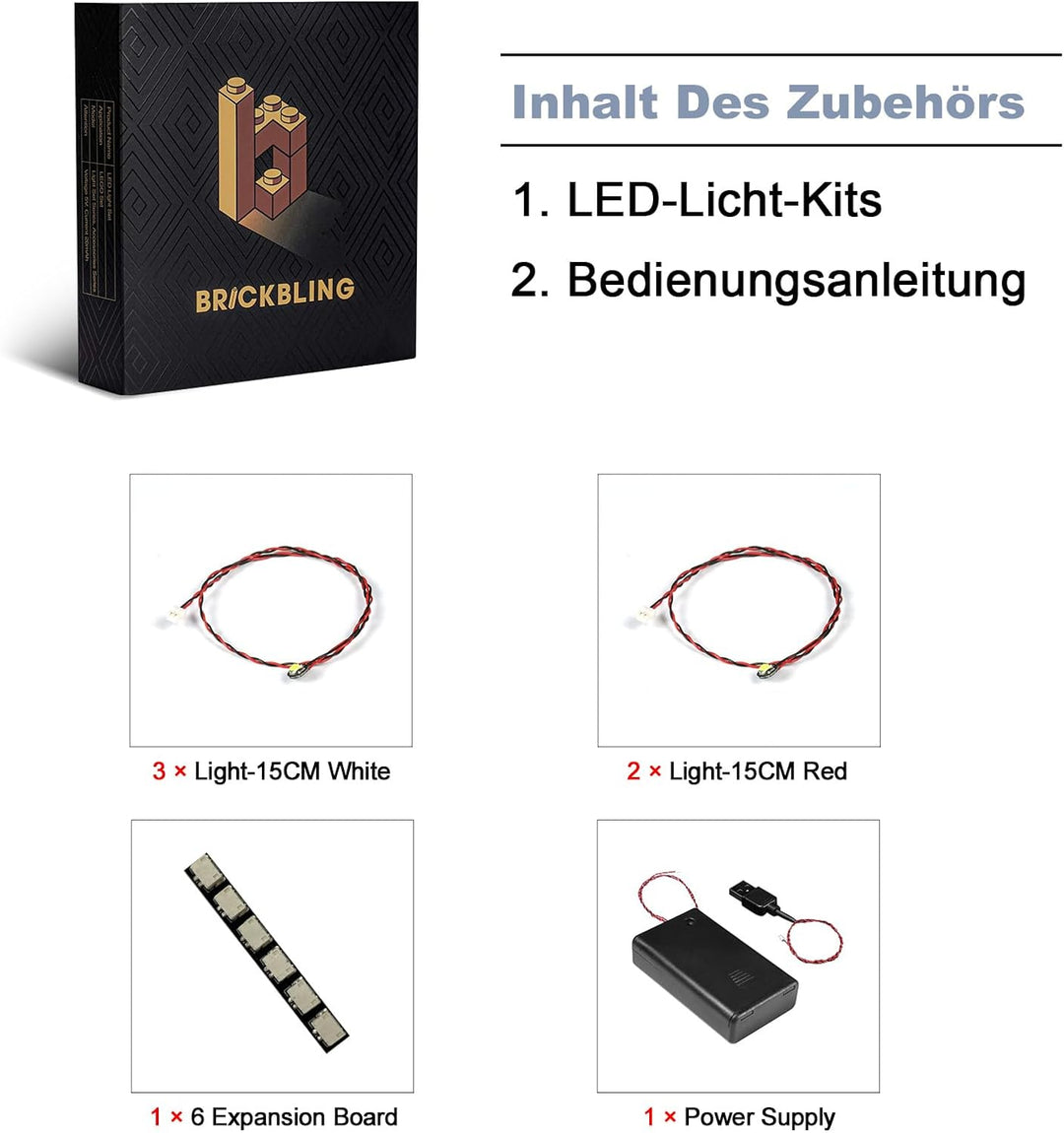 Led Licht Set Kompatibel mit Lego 76309 Venom Muscle Car (Kein Modell), Dekorationsbeleuchtungsset C