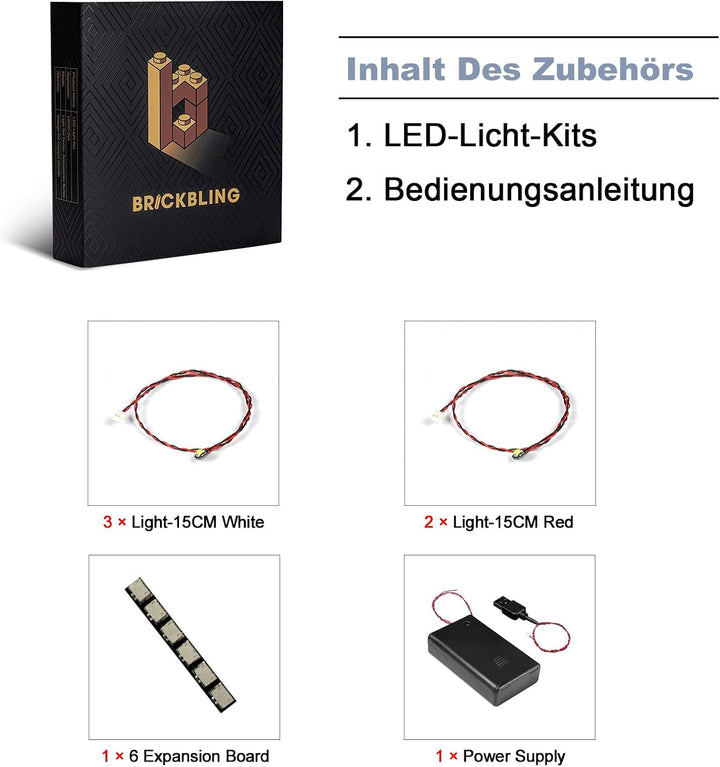 Led Licht Set Kompatibel mit Lego 76309 Venom Muscle Car (Kein Modell), Dekorationsbeleuchtungsset C