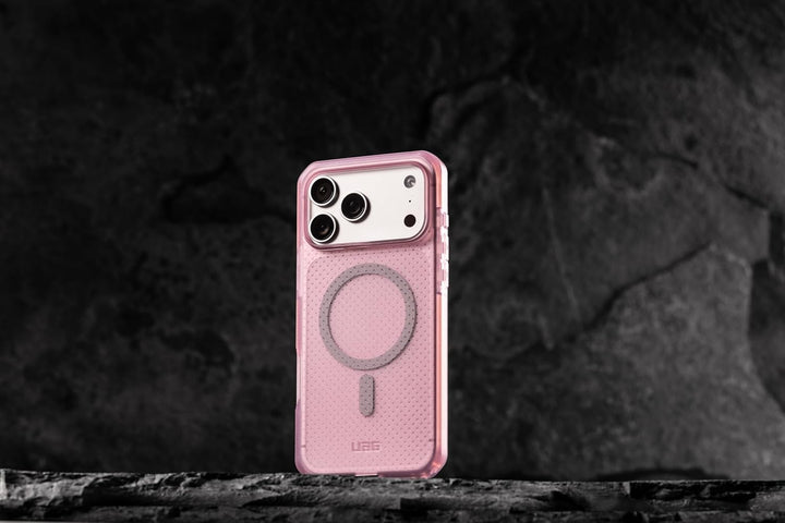 URBAN ARMOR GEAR Dot Case Apple iPhone 17 Pro Hülle (Magnetring, Abgeflachte Ecken, Wireless Chargin