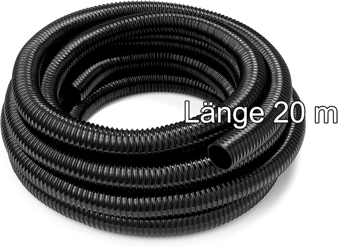 HeRo24 Teichschlauch Spiralschlauch Teichschlauch 32 mm 20 m