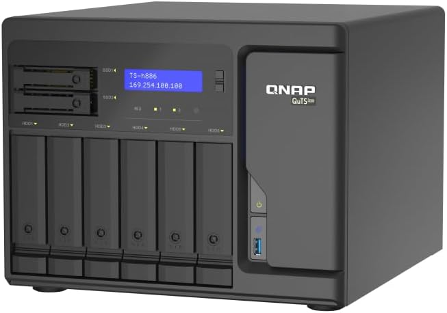 QNAP Serveris NAS Storage Tower 8BAY/NO HDD TS-H886-D1622-16G
