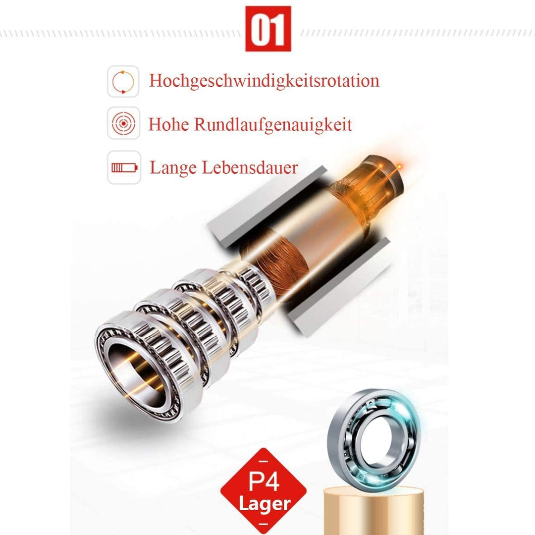 RATTMMOTOR 2.2kw Luftgekühlter Spindelmotor 220V Luftkühlung Frässpindel CNC Spindel Motor 4000rpm E