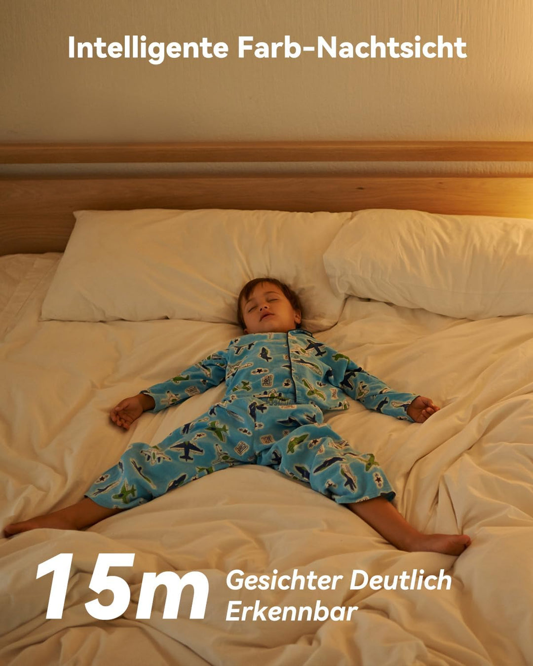 Imou Überwachungskamera Innen mit 2K Dual-Objektiv, 2.4GHz/5GHz WLAN, Personen-/Haustiererkennung, F