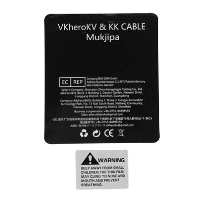 KK CABLE k4B-2B Bi-Wire Lautsprecherkabel (2 Bananenstecker - 4 Bananenstecker), 1 Paar Set (insgesa