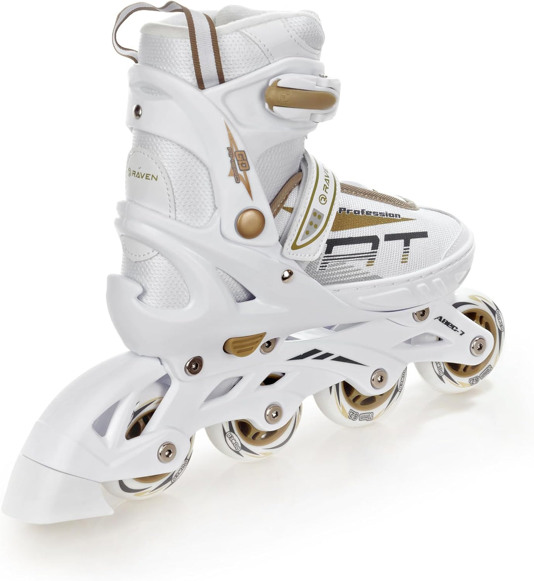 RAVEN Profession 3in1 Inlineskates Triskates Rollschuhe Inliner für Kinder und Erwachsene verstellba