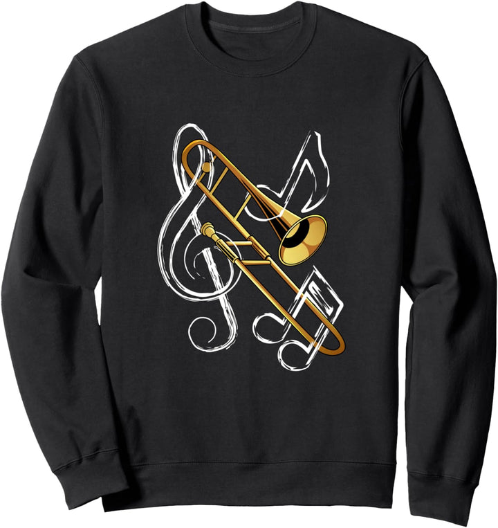 Posaune Blasmusik Orchester Spielmannszug - Posaune Sweatshirt