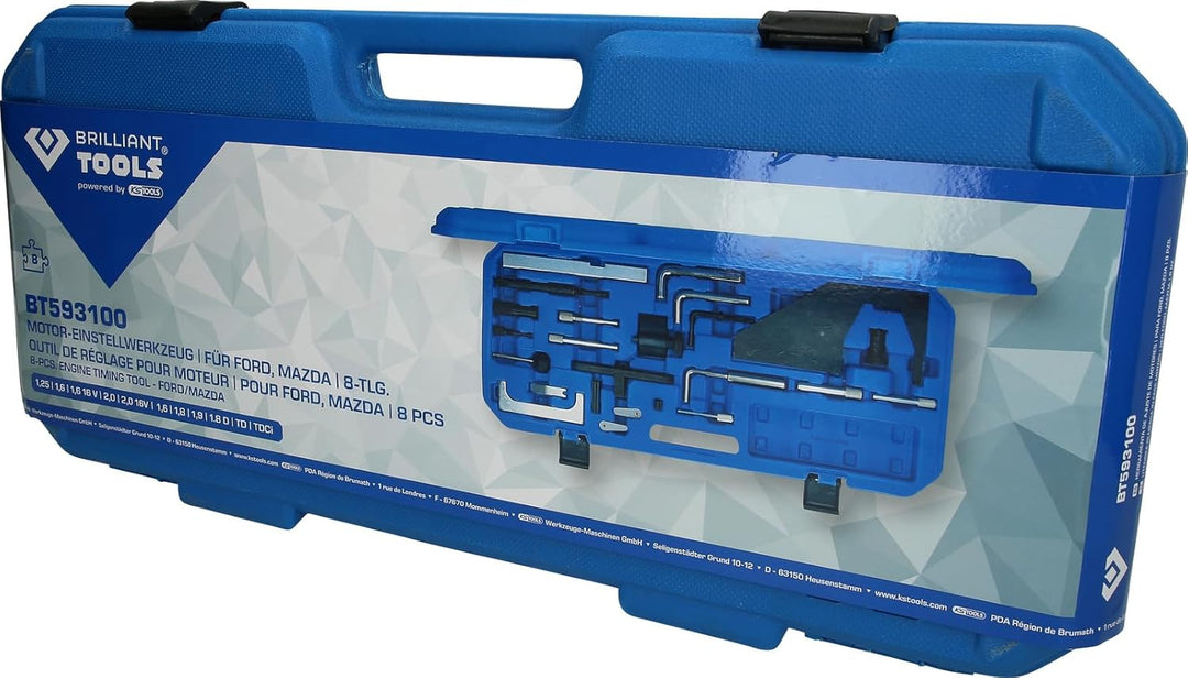 BRILLIANT TOOLS BT593100 Motor-Einstellwerkzeug-Satz für Ford [Powered by KS TOOLS]