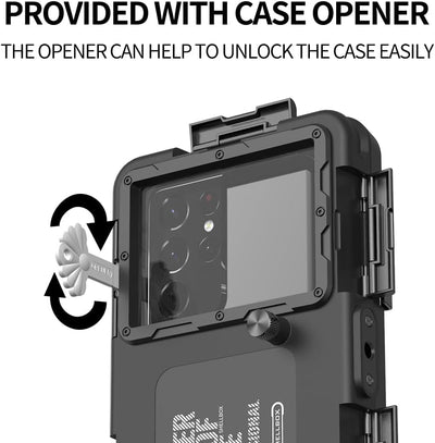 IPX8 Wasserdichte Handyhülle zum Schwimmen unter Wasser Hülle Universal Smartphone Tauchen Abdeckung