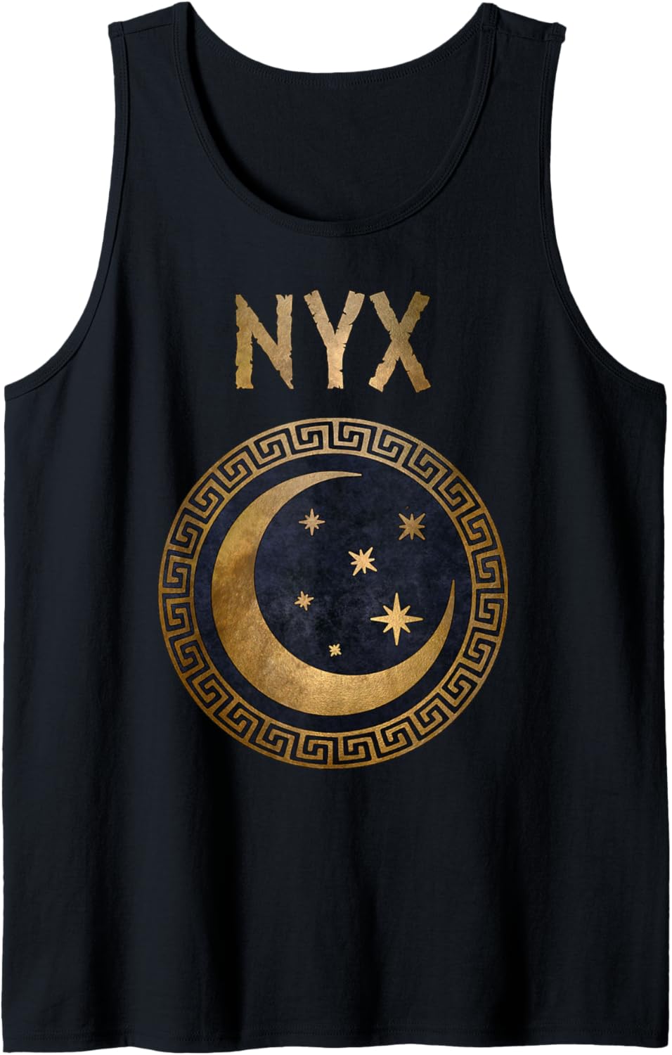 Nyx Griechische Göttin der Nacht Antikes Symbol Tank Top