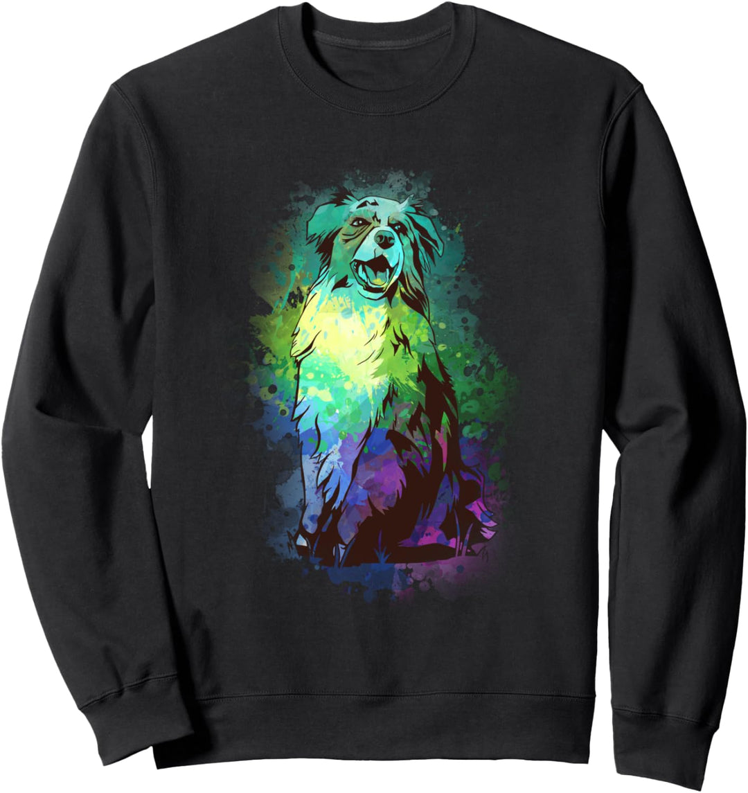 Australian Shepherd Bekleidung für Aussie Mama & Dad Aussie Sweatshirt