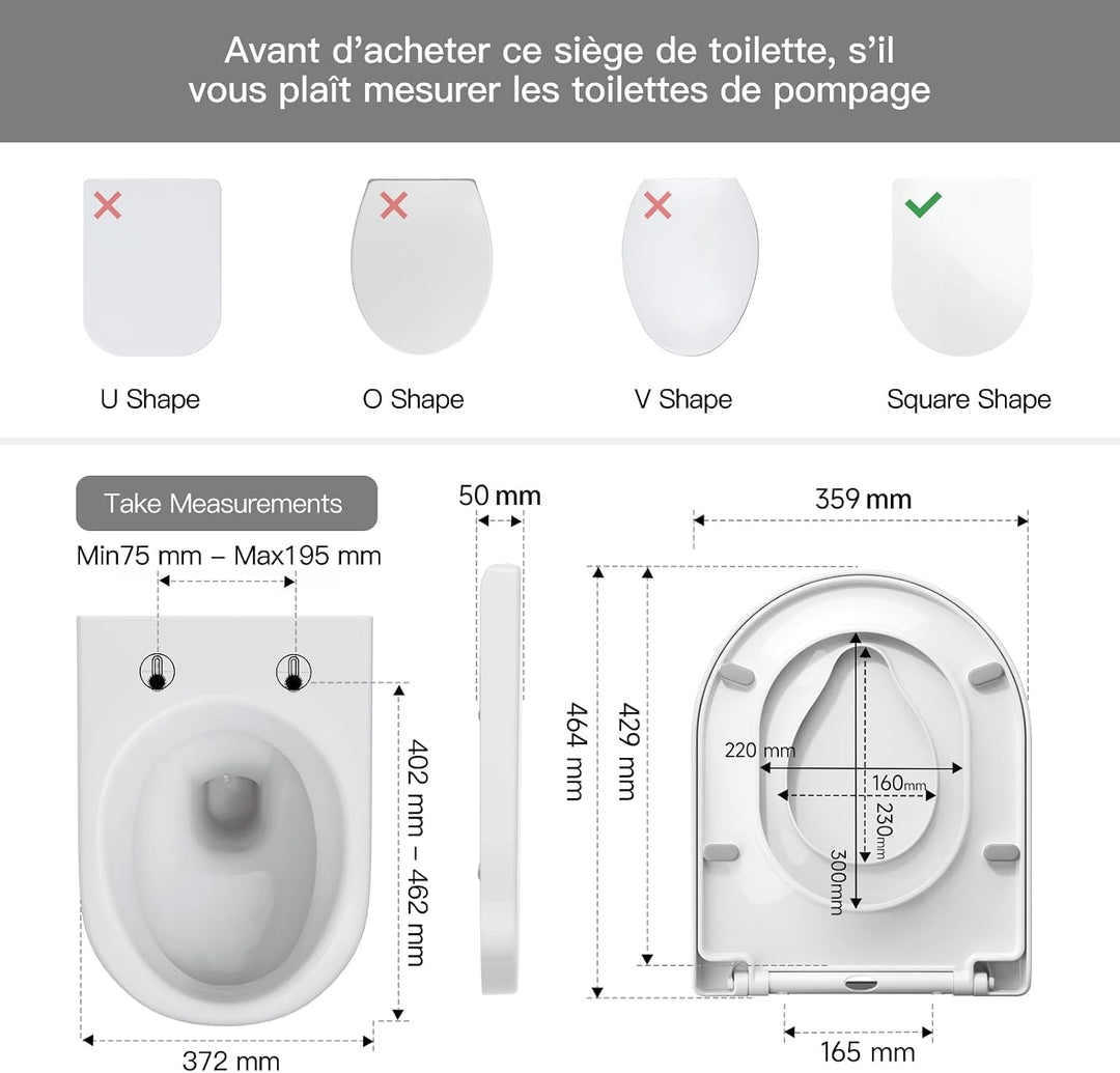 Rainsworth Nano Glaze Toilettensitz Kinder Form D,Urea Formaldehyd Wc Sitz Mit Absenkautomatik,Ergon