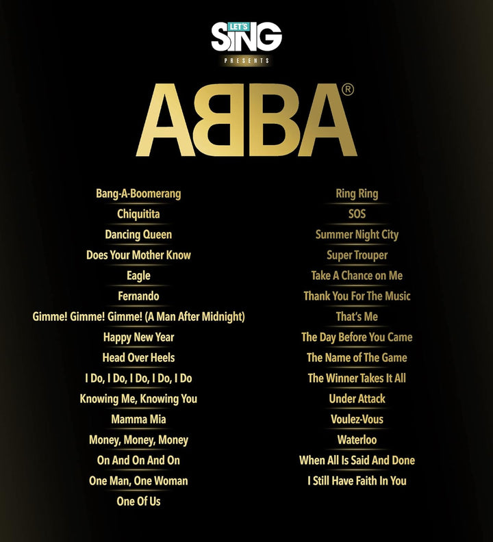 Ravenscourt Let's Sing: ABBA – Doppel-Mikrofon-Bundle/Schalter, USB