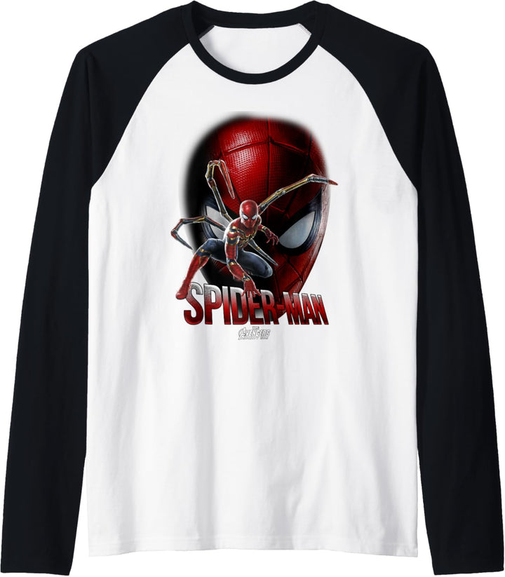 Marvel Avengers: Infinity War Spider-Man Collage Raglan