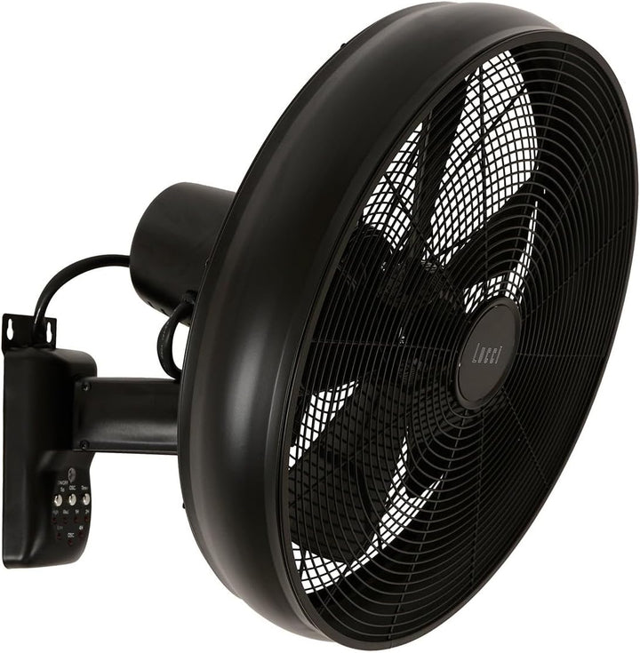 Lucci AIR BK Wandventilator (Ø) 410mm Gehäusefarbe: