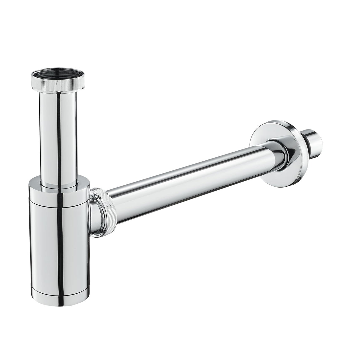 KEOKBON Universal- 1 1/4 Zoll x 32mm Siphon für Waschbecken & Waschtisch - Abflussgarnitur passgenau