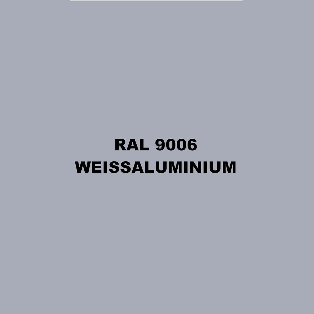 Ludwiglacke 3 kg Set Autolack mit Härter RAL 9006 Weissaluminium
