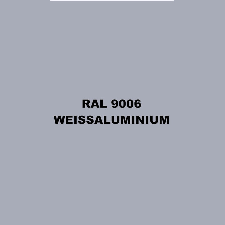 Ludwiglacke 3 kg Set Autolack mit Härter RAL 9006 Weissaluminium