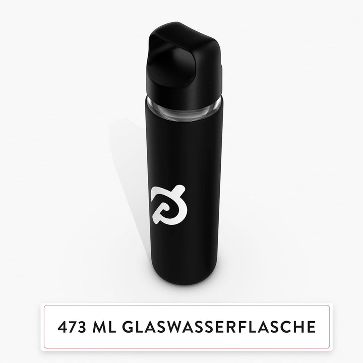 Peloton Trinkflasche, Wasserflasche für Sport und mehr Glass water bottle, Glass water bottle