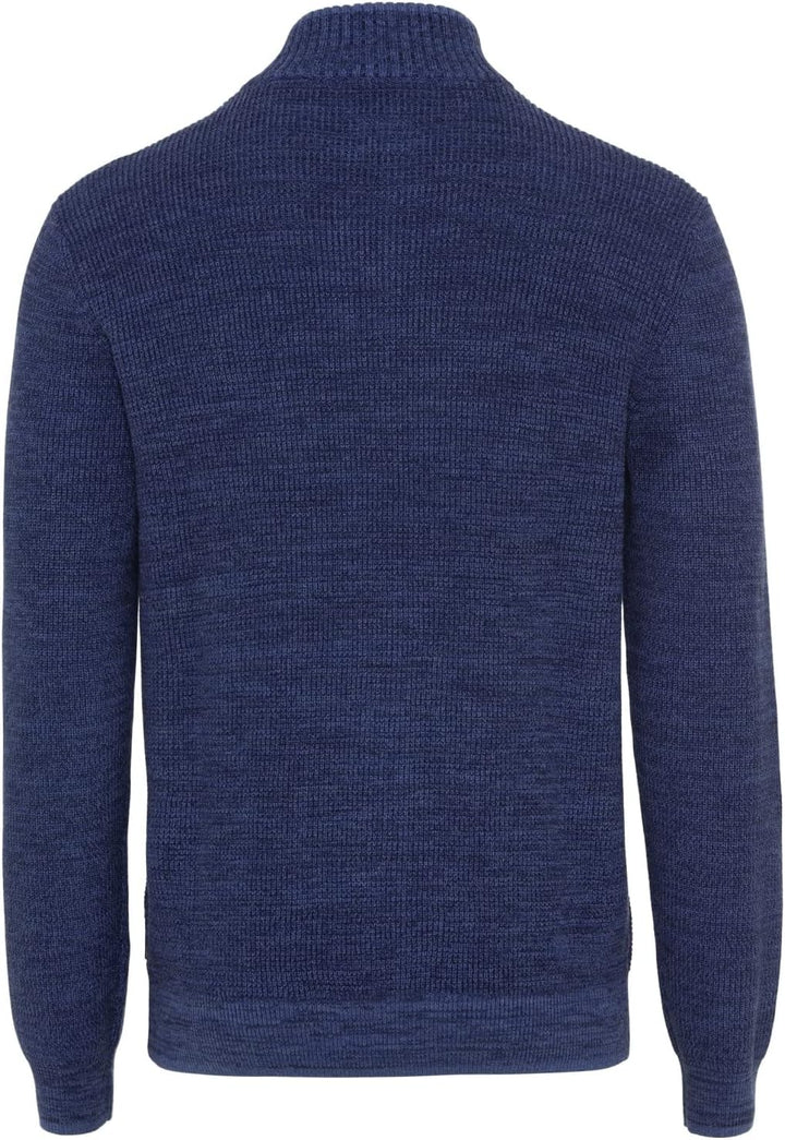 camel active Herren Strickjacke 3XL Indigo, 3XL Indigo