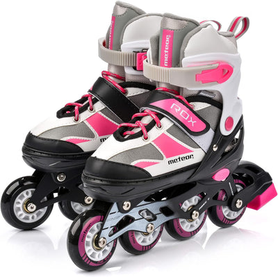 meteor® Inliner Rollen Inline Skates Mädchen und Jungen Inliner Kinder Inline Skates ABEC7 Rollen in