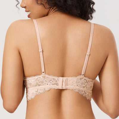 MOMANDA Damen Still BH Grosse Brüste Spitze Mutterschaft Stillen Schwangerschaft BHS, Beige