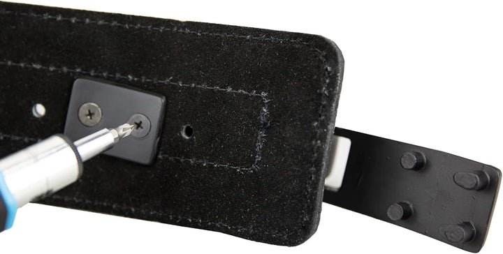 C.P. Sports Powerlifting Gürtel Leder mit Powerschnalle - Profi Gürtel, Trainingsgürtel, Gewichthebe