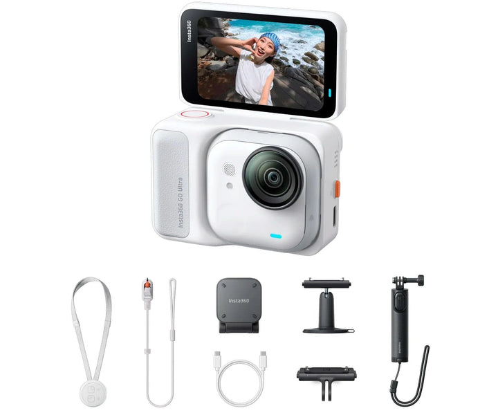 Action camera - INSTA360 - Go Ultra - Creator Bundle - 4K - Bianco