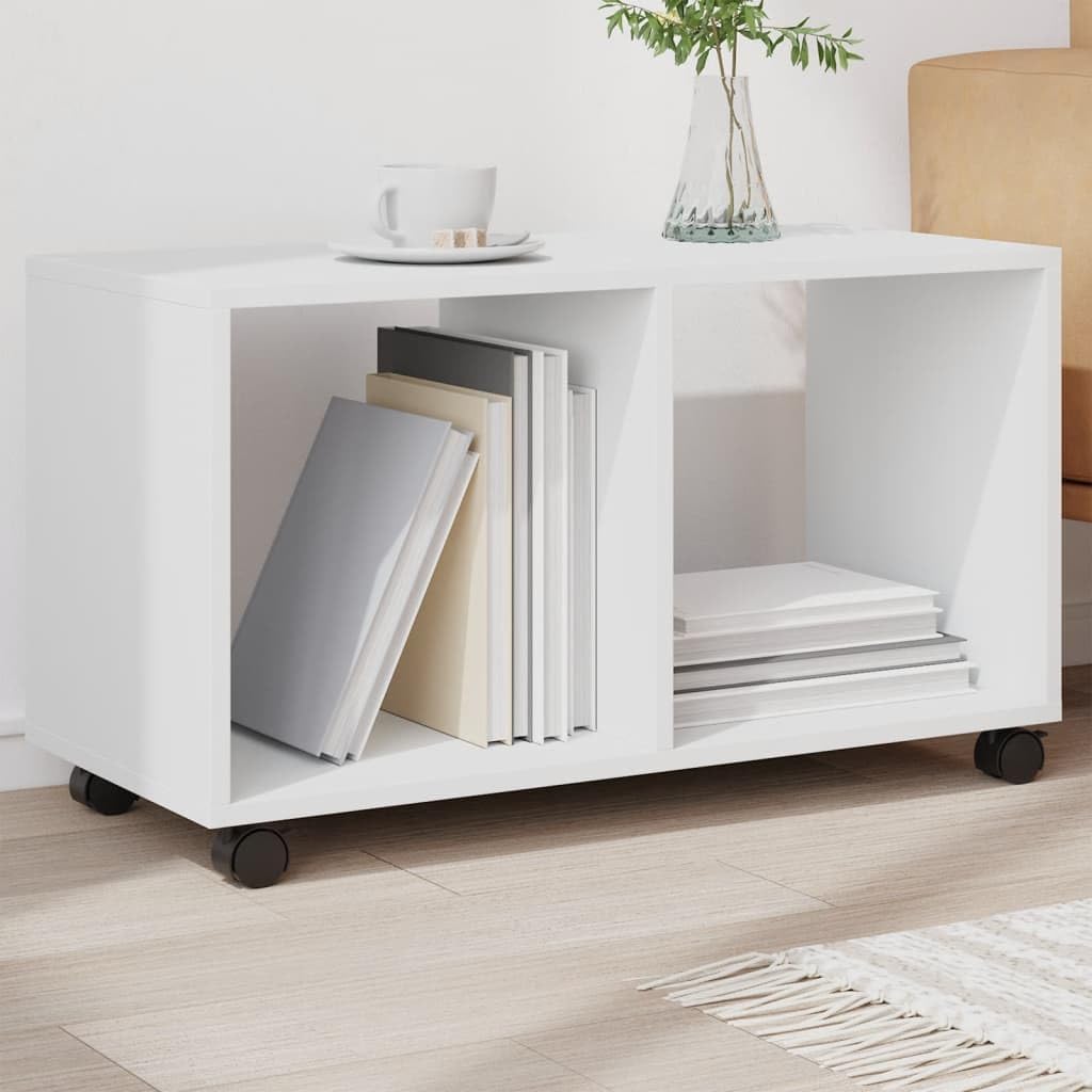 vidaXL Rollschrank, Rollcontainer mit Offenem Design, Aktenschrank für Büro Wohnzimmer, Büroschrank