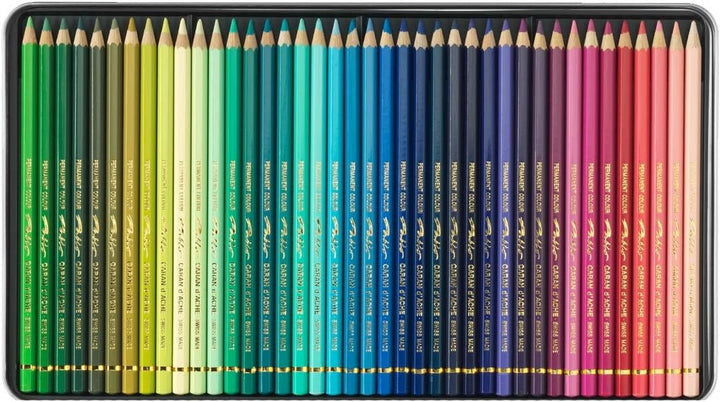 Caran d'Ache Pablo Farbstifte 80 Farben in Metalletui,666.380, Bunt, Bunt