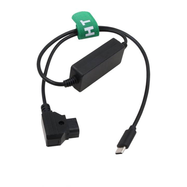 HangTon 65W 5V 9V 12V 20V 3A Stromkabel P-TAP D-Tap auf USB Typ C Schnellladung 61 Zoll für Telefon