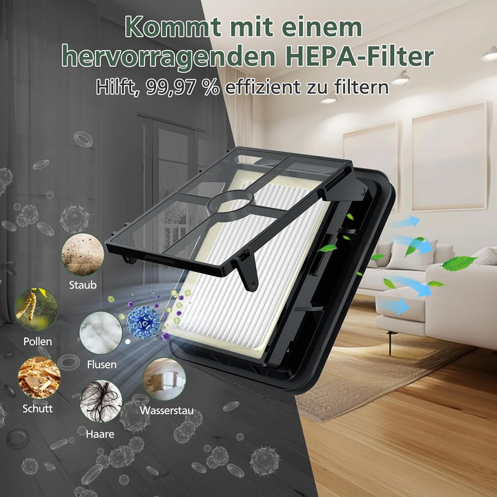 Zubehör für Bissell CrossWave 3-in-1 C3 Pro Nass Trockensauger 3555N, 3 Multi-Oberflächenbürsten 186