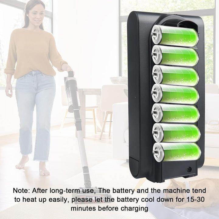 25,2 V 3500 mAh Ersatz-Lithium-Ionen-Akku für Shark XBATR725SLEU/XBATR725SL, Akku kompatibel mit kab