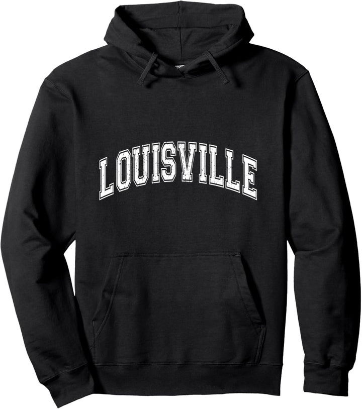 Louisville Classic Vintage Kentucky Sports Pullover Hoodie