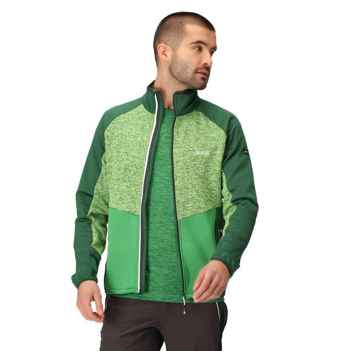 Regatta Coladane V Strickfleecejacke Herren Grün M, Grün M