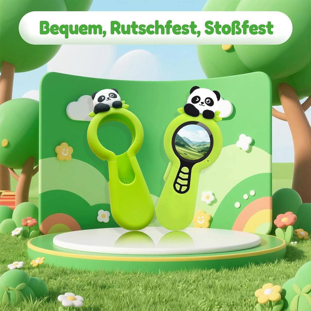 Charmline 2-in-1 Digitales Mikroskop für Kinder mit Kamera & Mikroskopobjektiv, Kinder Mikroskop mit