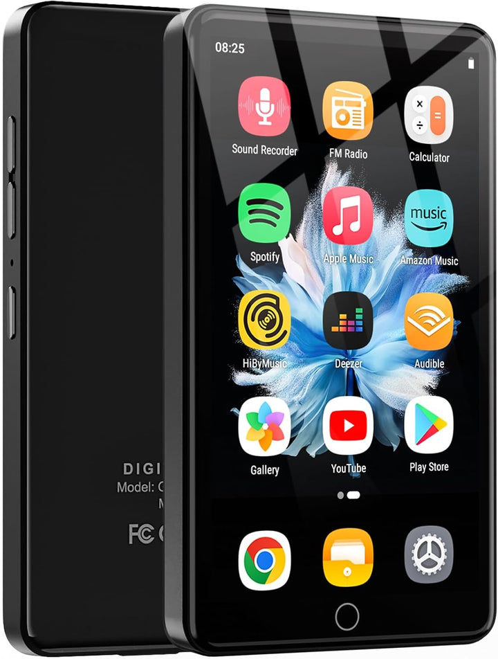 144GB MP3 Player mit WiFi & Bluetooth, 4.02“ IPS HD Touch Screen, MP4 Player mit Lautsprechern, Musi