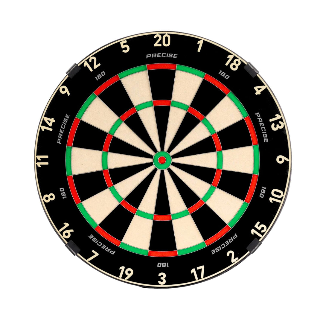 Dartboard Endorphine - Premium Dartboard mit One Piece Zahlenring - 18 Farben - Dartscheibe Nummernr