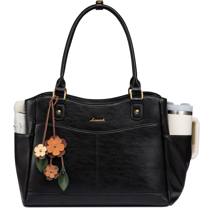 LOVEVOOK Laptoptasche Damen 15,6 Zoll, Arbeitstasche Shopper Tasche Handtasche Gross, Elegant Lehrer