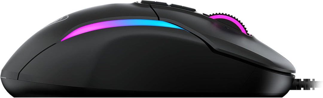 Turtle Beach Kone II – Ergonomische RGB-Gaming-Maus, 26K DPI Optischer Sensor, optische Schalter mit