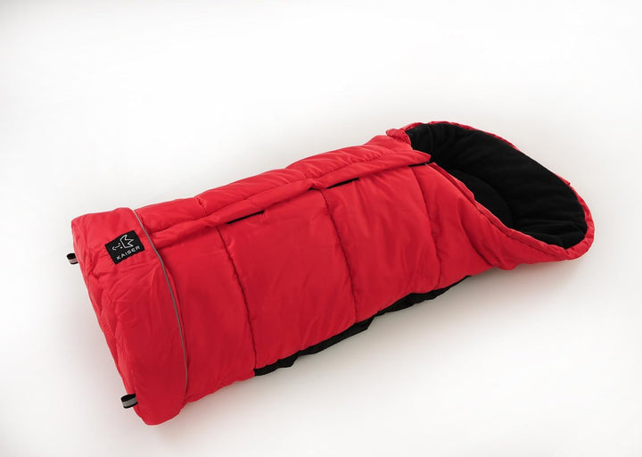 Kaiser Naturfelle 6570833 - Fusssack "Iglu Thermo Fleece", Farbe: rot, Rot