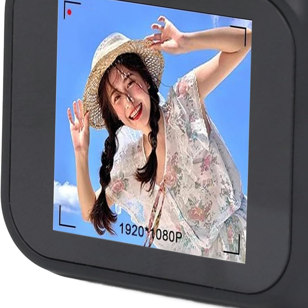 Mi NI Schlüsselanhänger Kamera, Kleine Daumengrosse CDD Digitalkamera 1080P HD 2 MP für Studenten un