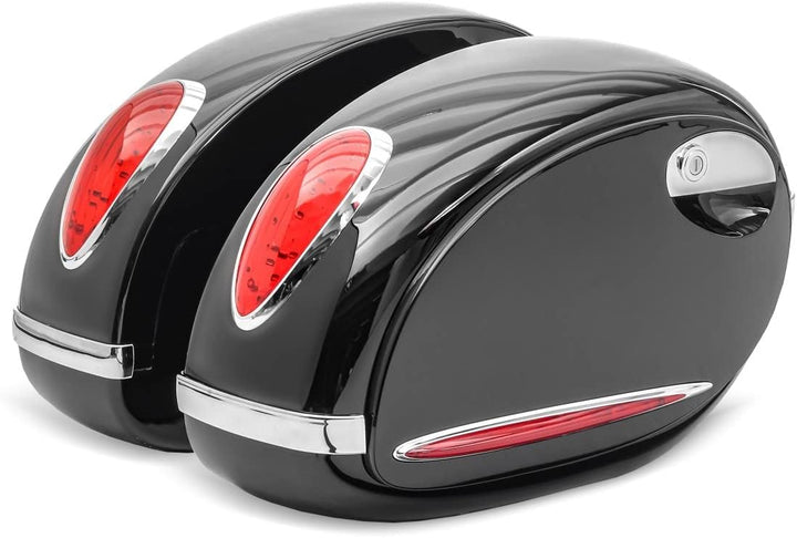 Seitenkoffer Craftride Alabama (Paar) je 33l + Haltesatz für Suzuki Intruder VL 1500/250 LC/VL 800 V